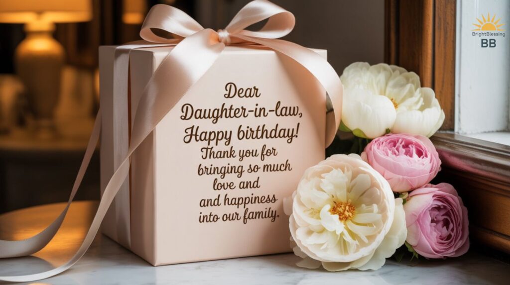 Birthday Wishes for your Daughter-in-Law