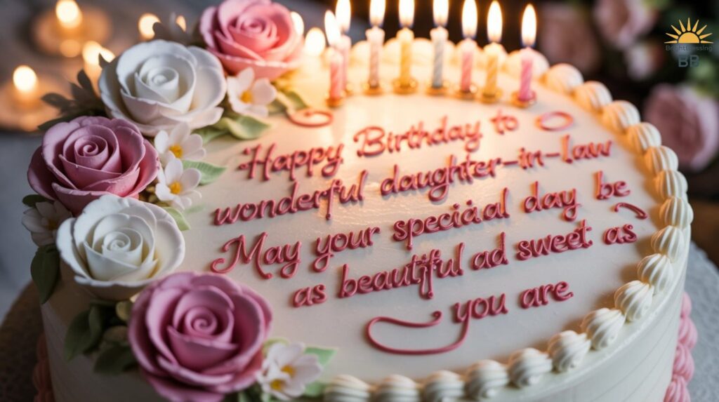 Birthday Wishes for your Daughter-in-Law