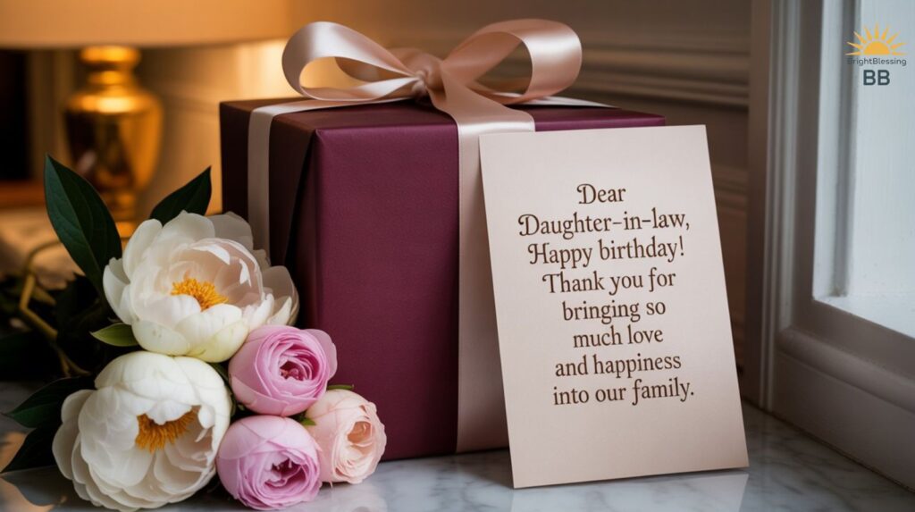 Birthday Wishes for your Daughter-in-Law