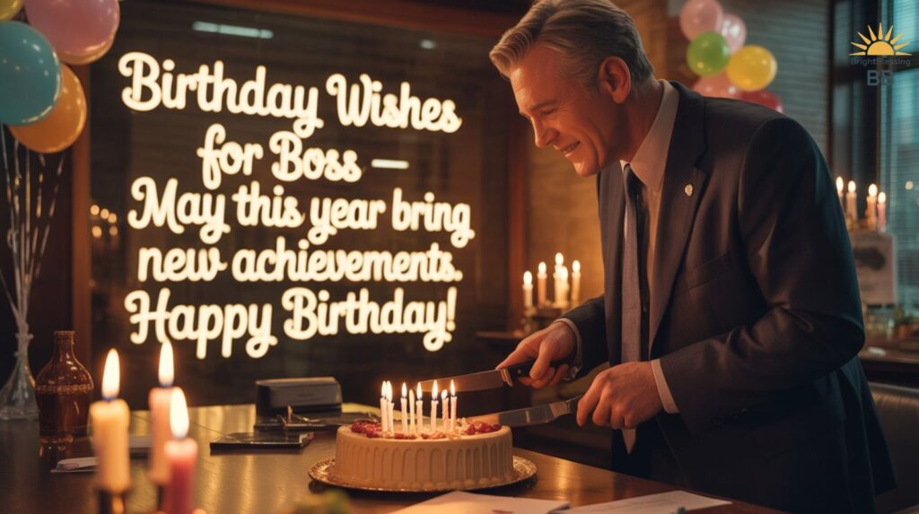 Birthday Wishes for Boss