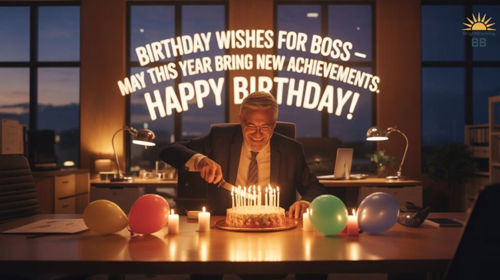 Birthday Wishes for Boss