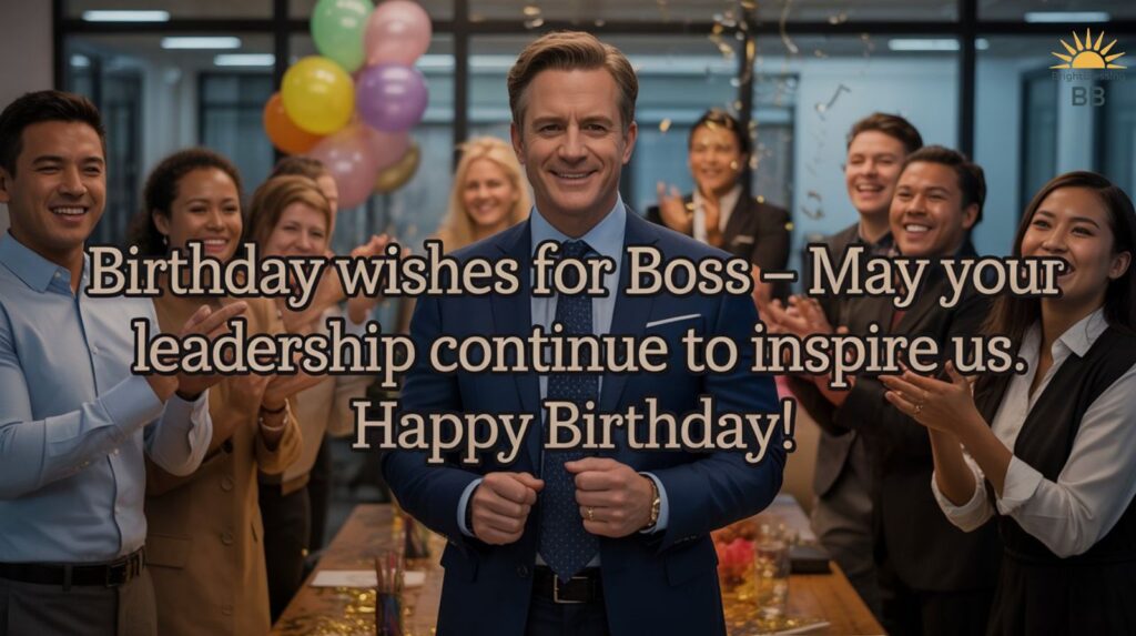 Birthday Wishes for Boss