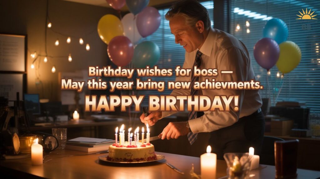 Birthday Wishes for Boss