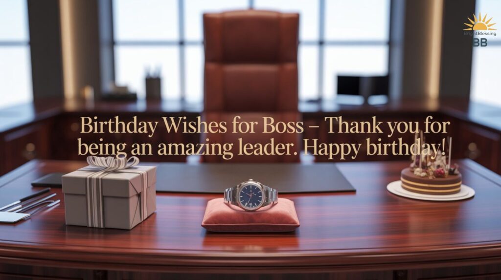 Birthday Wishes for Boss