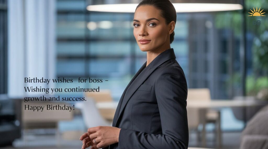 Birthday Wishes for Boss