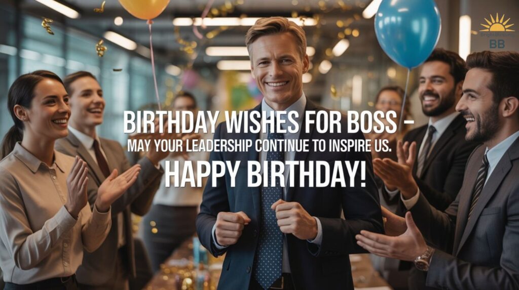 Birthday Wishes for Boss
