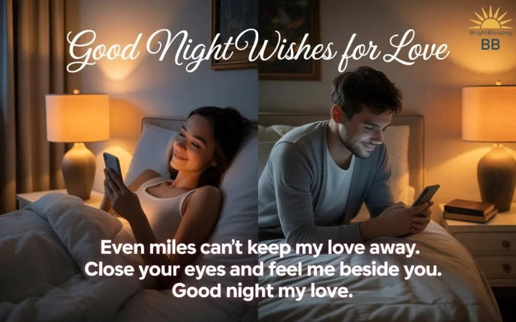 Good Night Wishes for Love 
