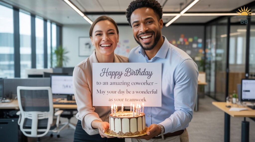 Happy Birthday Wishes for Coworker