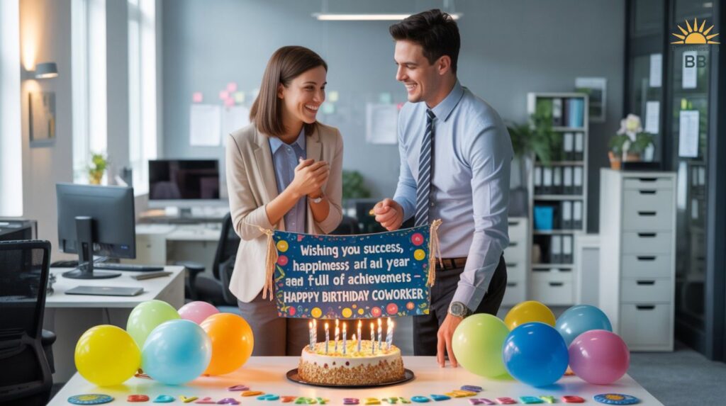 Happy Birthday Wishes for Coworker