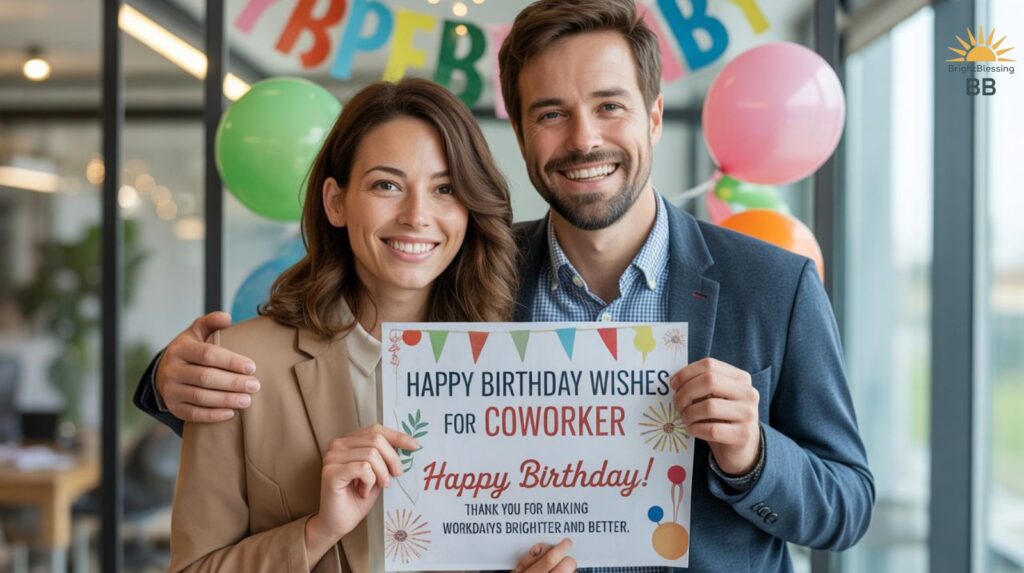 Happy Birthday Wishes for Coworker