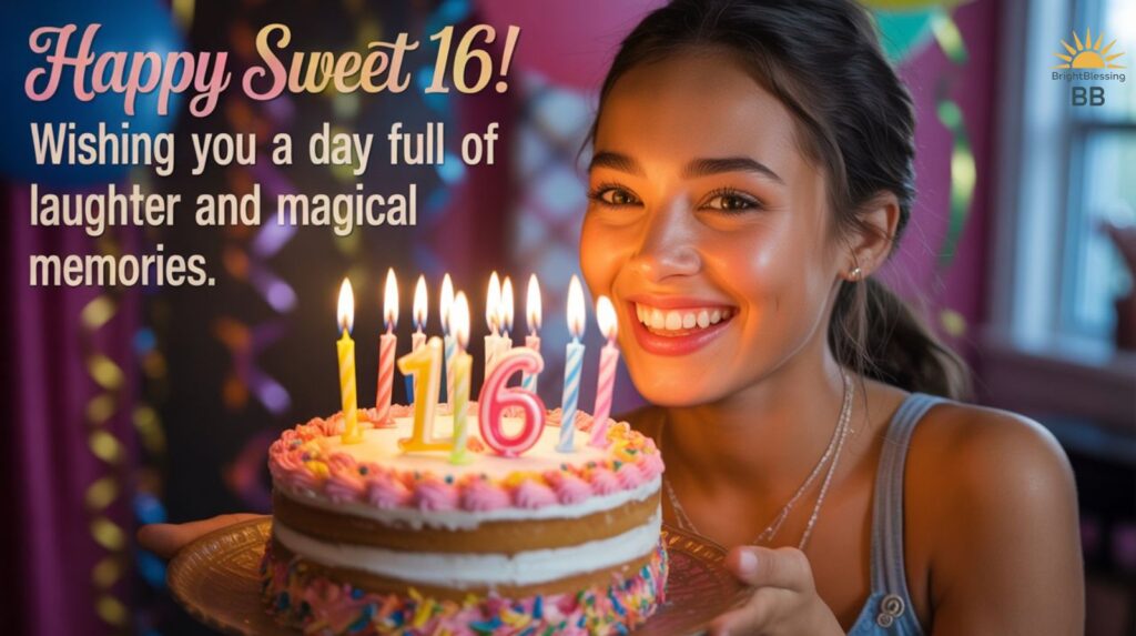 Happy Sweet 16 Birthday Wishes