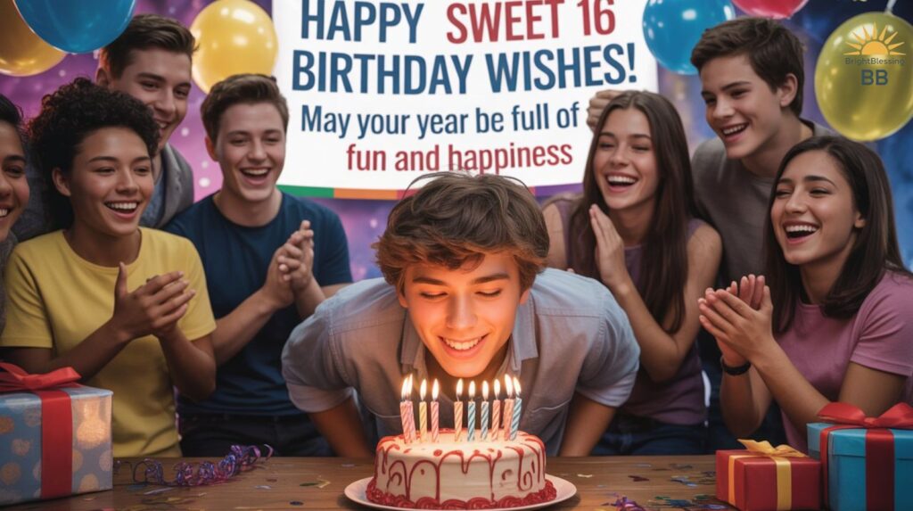 Happy Sweet 16 Birthday Wishes