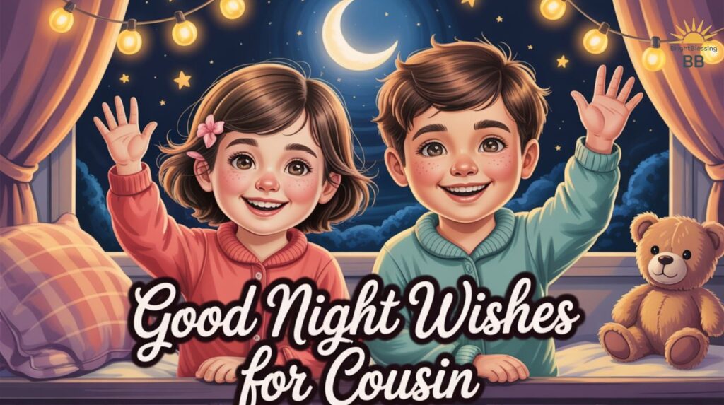 Good Night Wishes for Cousin