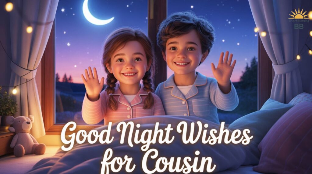 Good Night Wishes for Cousin