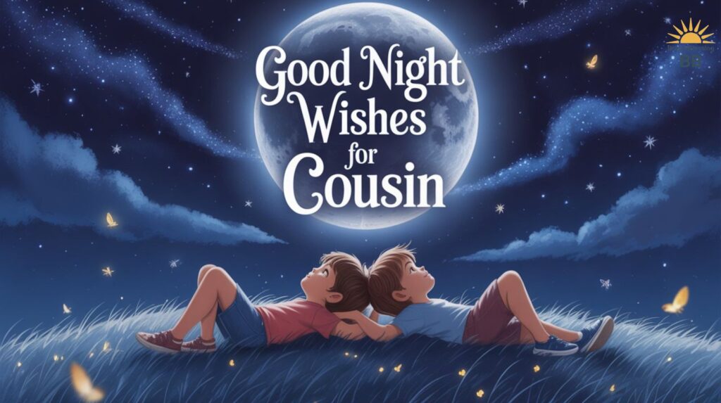 Good Night Wishes for Cousin