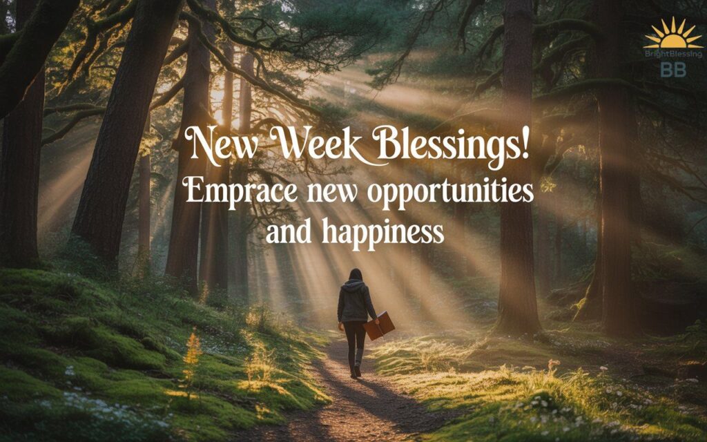 New Week Blessings