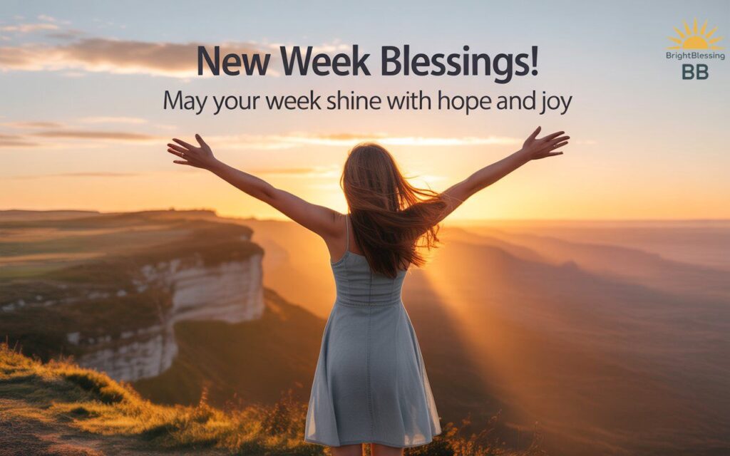 New Week Blessings