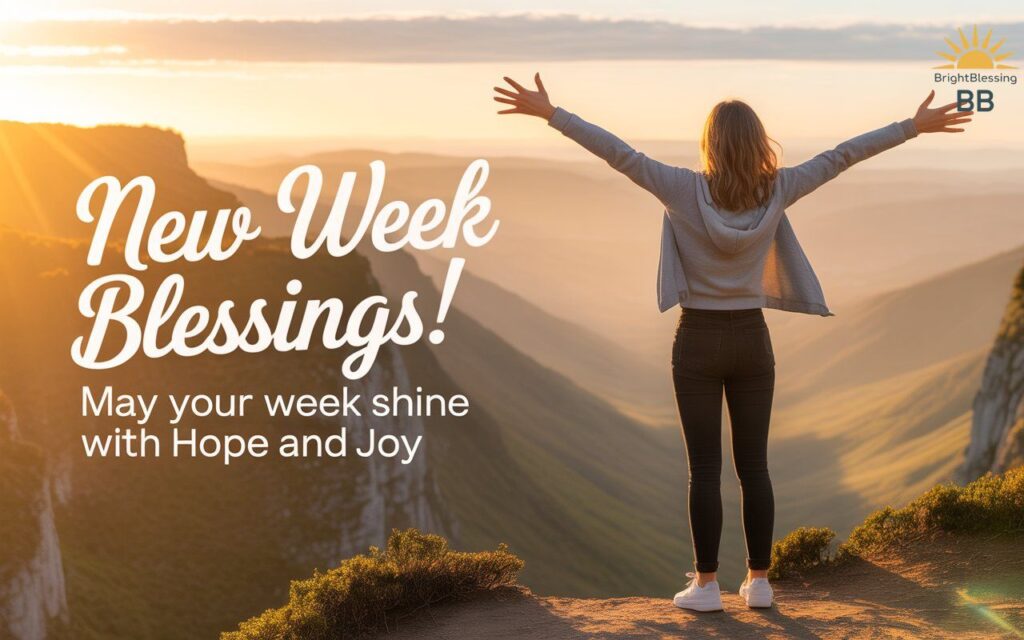 New Week Blessings