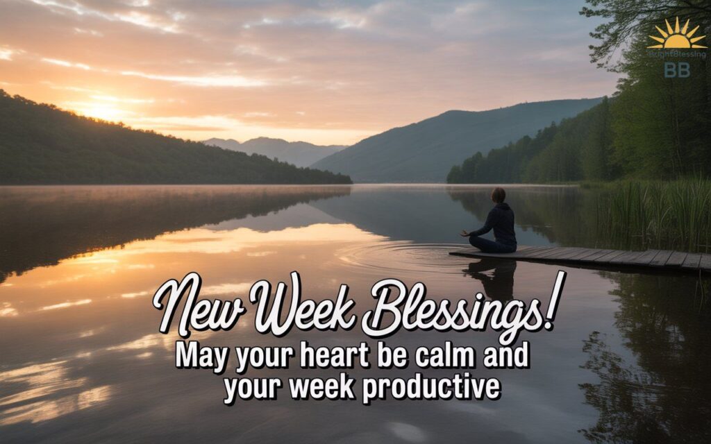 New Week Blessings