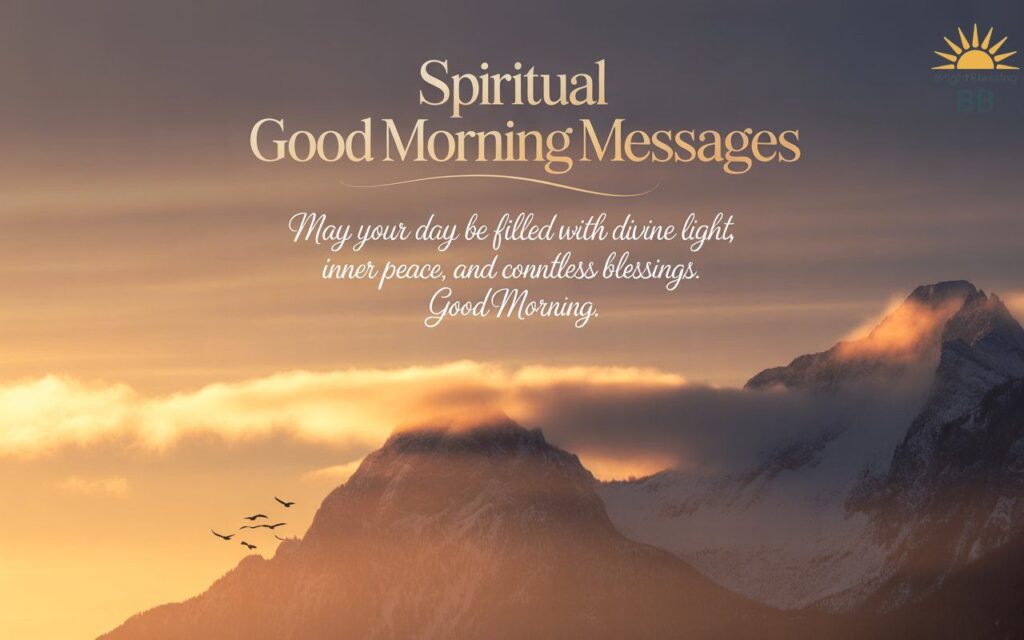 Spiritual Good Morning Messages