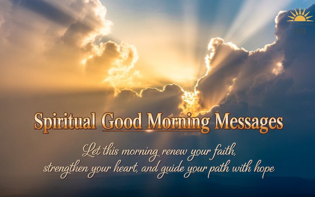 Spiritual Good Morning Messages