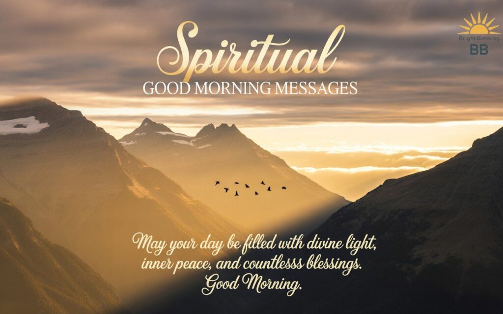 Spiritual Good Morning Messages