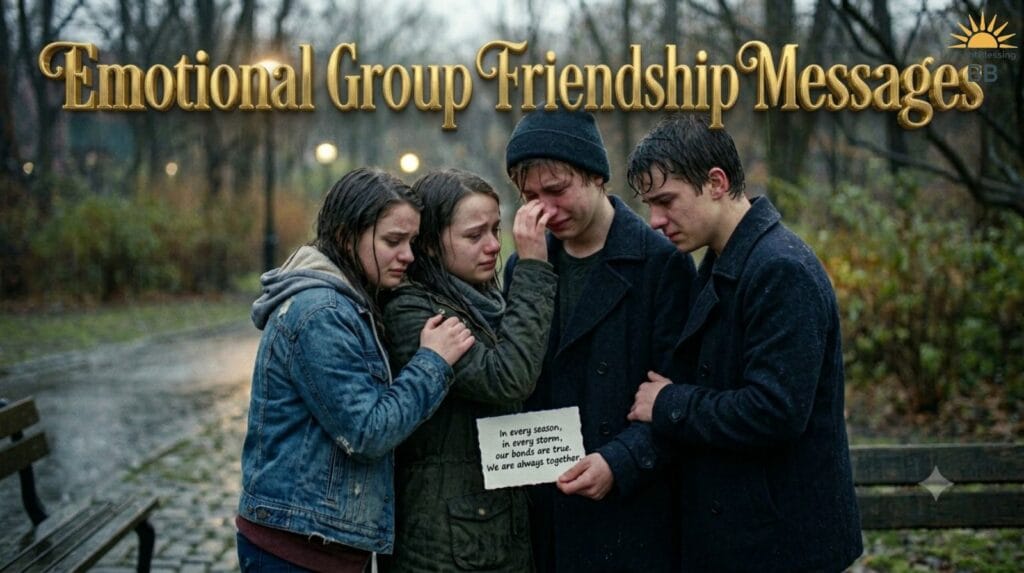 Emotional Friendship Messages