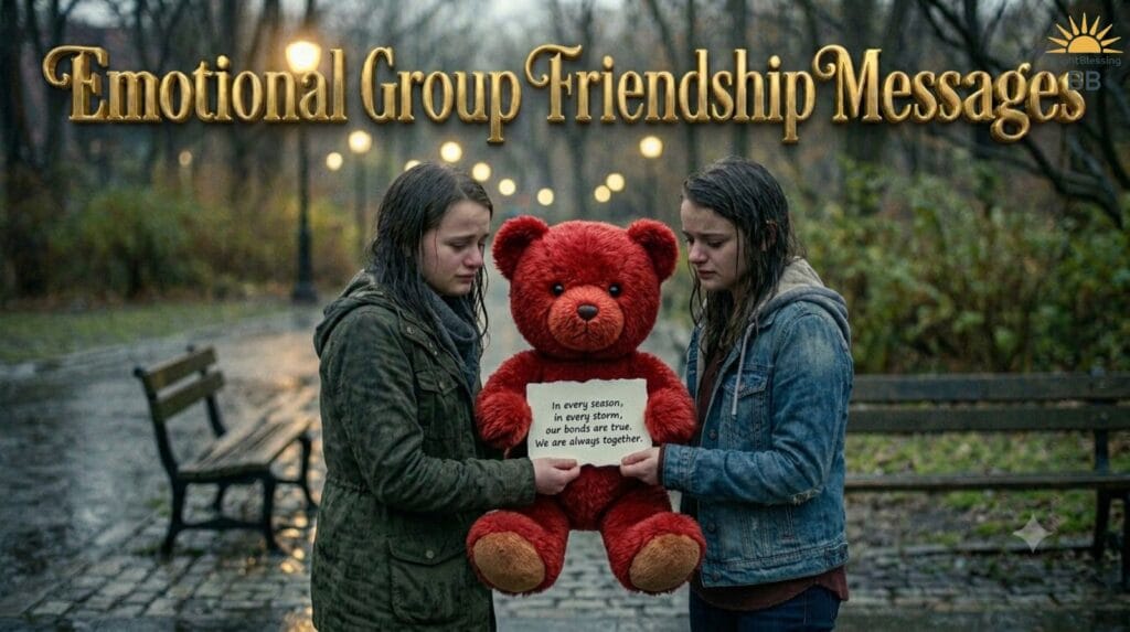 Emotional Friendship Messages