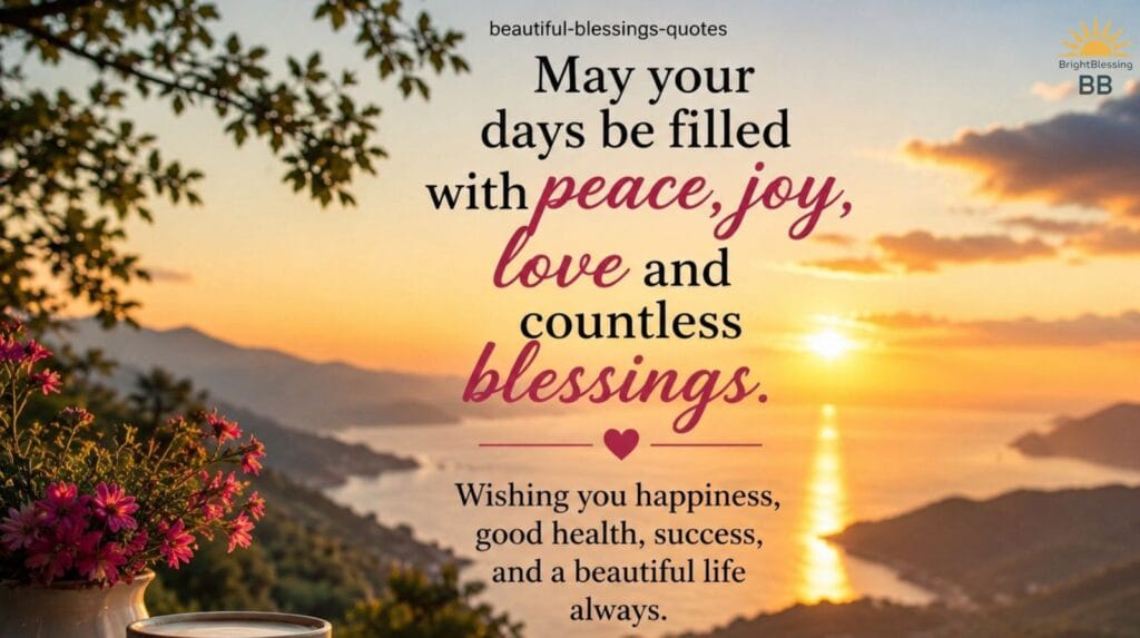 Beautiful Blessings Quotes