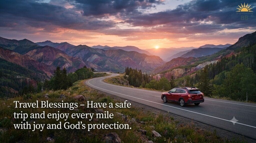 Travel Blessings